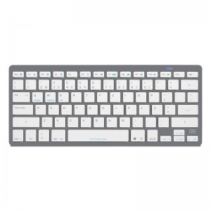 Teclado 1Life Slim Multi-Device Bluetooth PT White